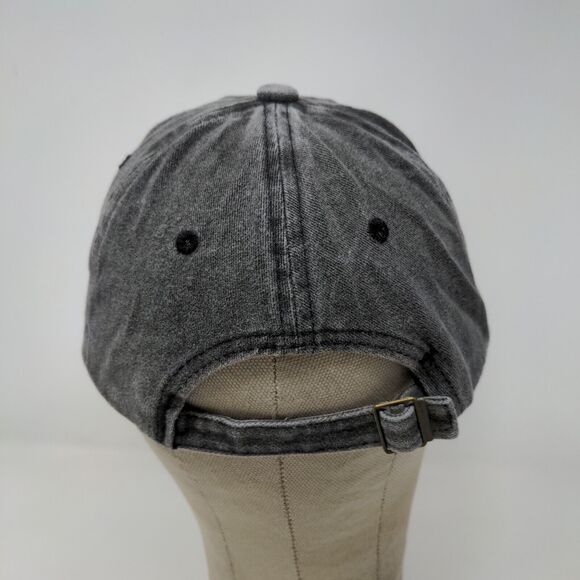 Chicago Men's Slideback Hat Gray Adjustable Embroidered Logo - Picture 7 of 10